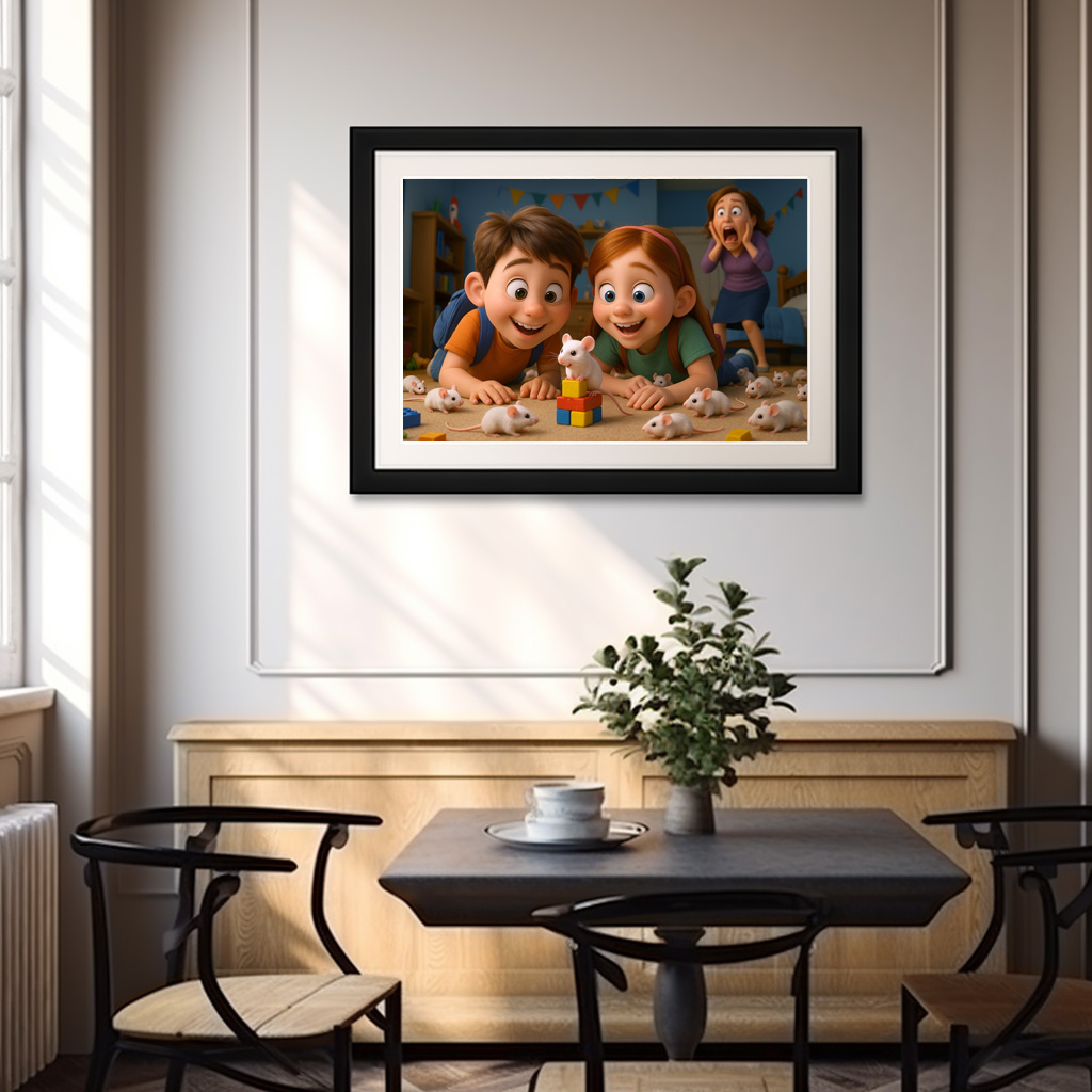 Poster: Mäuse als Haustiere machen viel Freude - den Kindern jedenfalls – Image 3