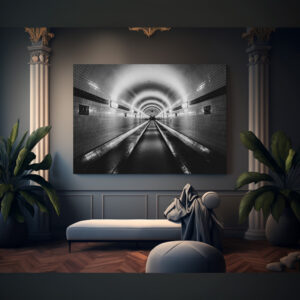 Poster: Alter Elbtunnel Hamburg