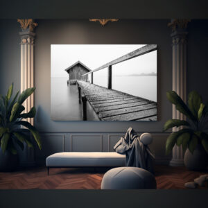 Poster: Das Bootshaus Fineart