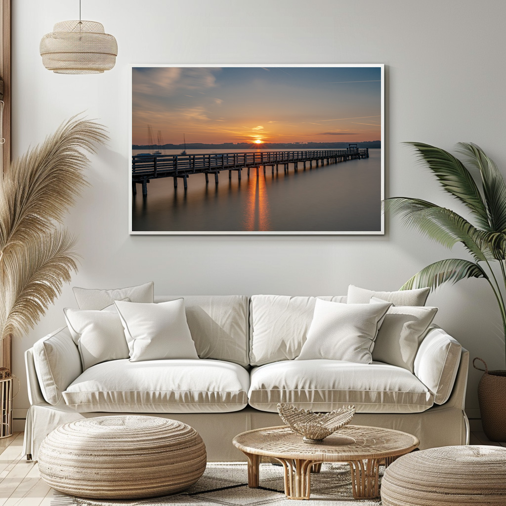 Poster: Sonnenaufgang am Ammersee - immagine 2