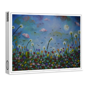 raxxa Premium-Puzzle: Field Flowers