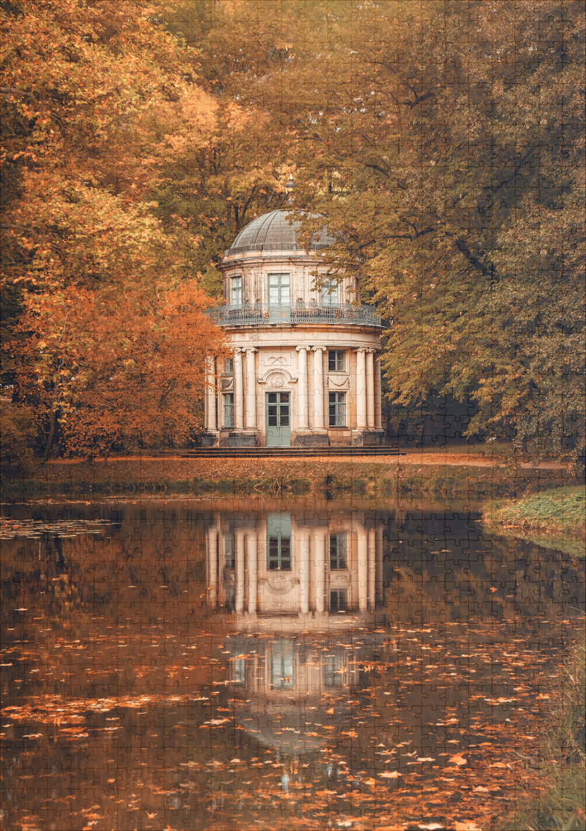 raxxa Premium-Puzzle: Herbst im Pillnitz Park – Image 2