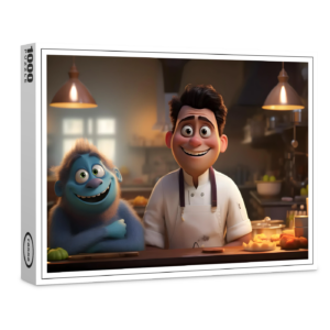 raxxa Premium-Puzzle: Steve and Bill the cooks
