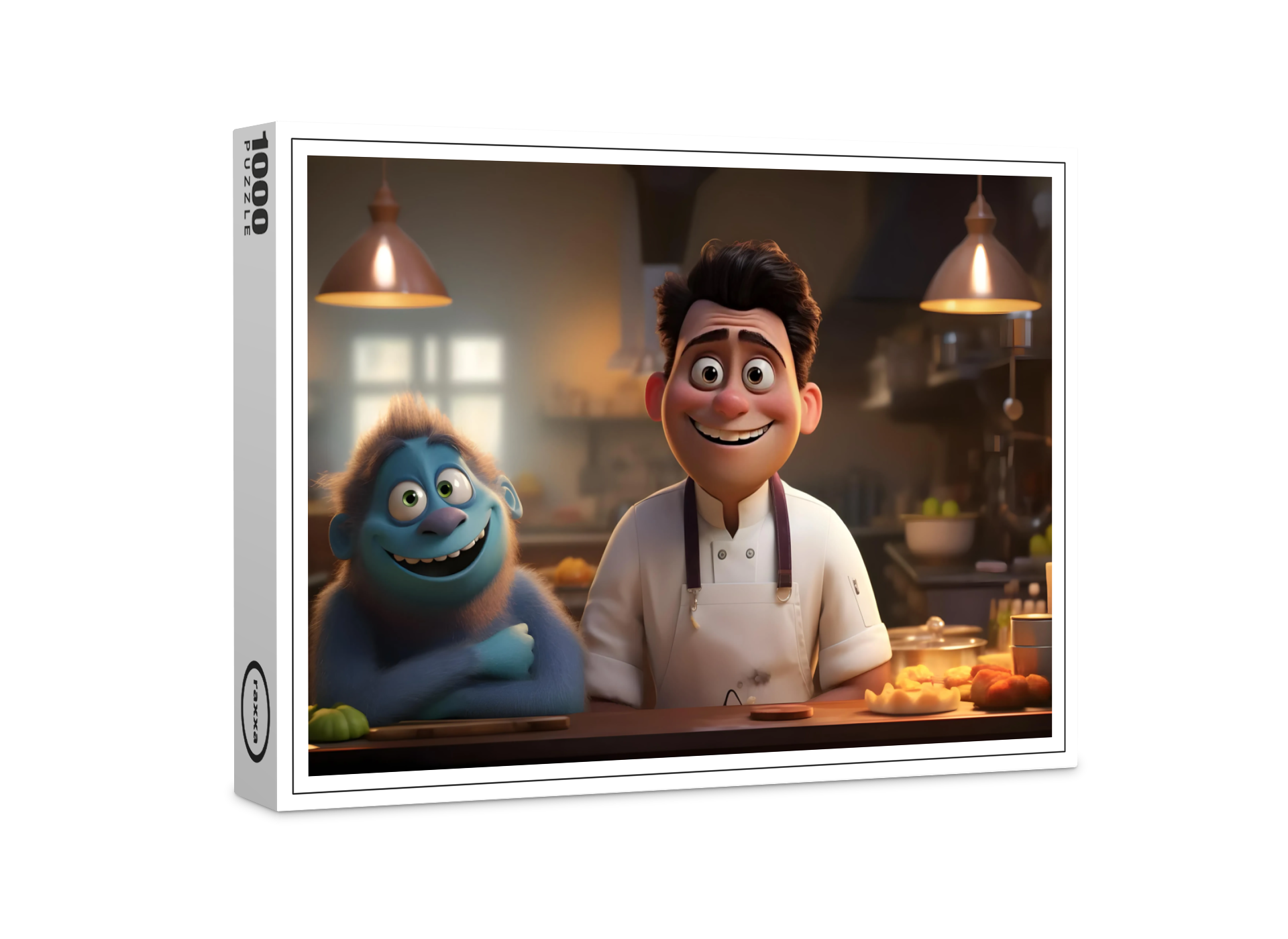 raxxa Premium-Puzzle: Steve and Bill the cooks