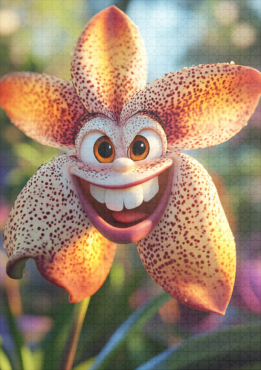 raxxa Premium-Puzzle: Orchidee - immagine 2