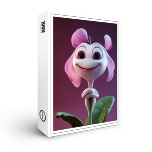 raxxa Premium-Puzzle: Alpenveilchen