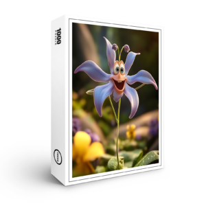 raxxa Premium-Puzzle: Akelei