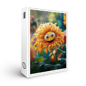 raxxa Premium-Puzzle: Chrysantheme