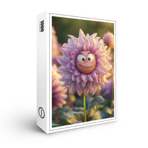 raxxa Premium-Puzzle: Dahlie