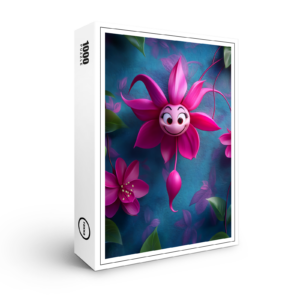 raxxa Premium-Puzzle: Fuchsie