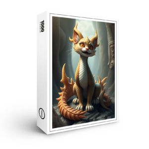 raxxa Premium-Puzzle: Alduin the Dragon Cat