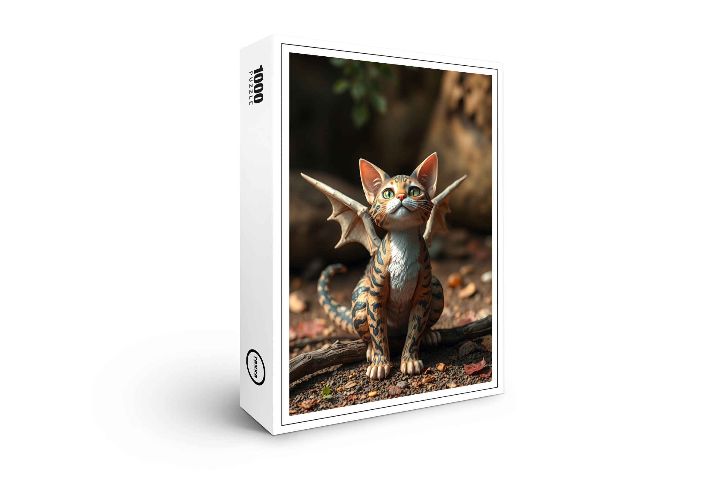 raxxa Premium-Puzzle: Aido Hwedo Dragon Cat