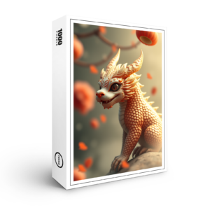 raxxa Premium-Puzzle: Abraxas the Cragon Cat