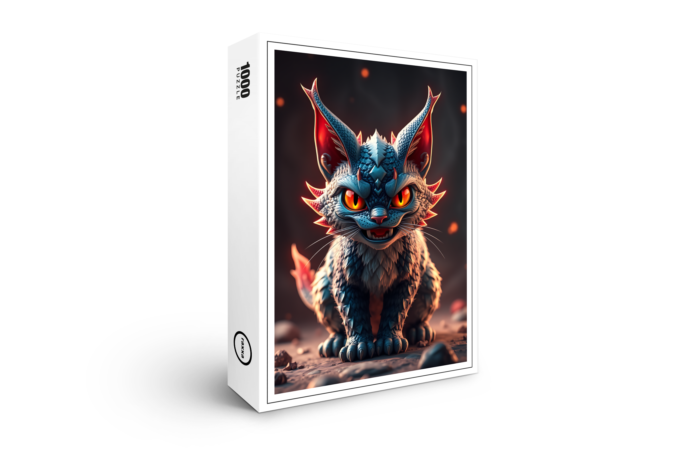 raxxa Premium-Puzzle: Brinsop the Dragon Cat