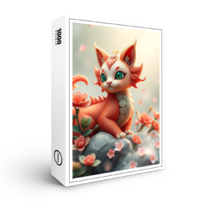 raxxa Premium-Puzzle: Tiamat the Dragon Cat