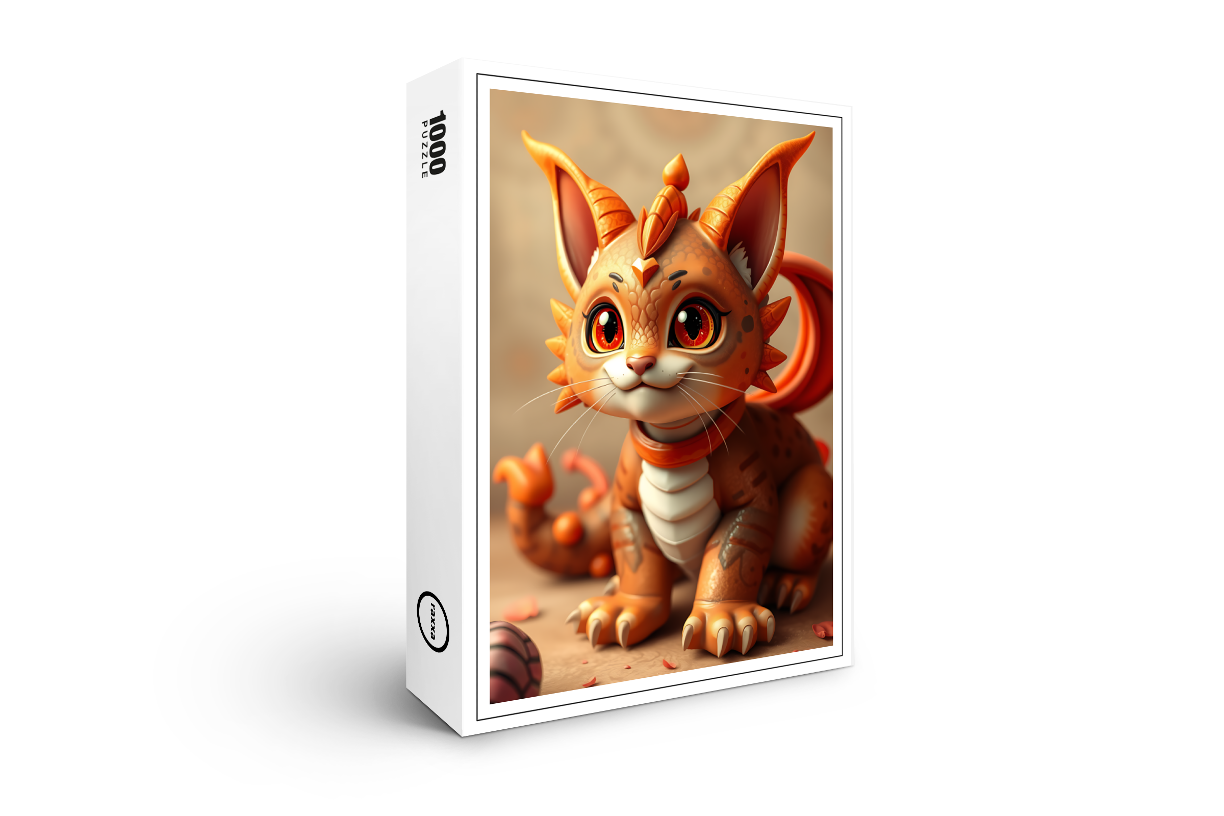 raxxa Premium-Puzzle: Smerg the Dragon Cat