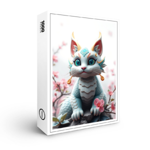 raxxa Premium-Puzzle: Fafnir the Dragon Cat