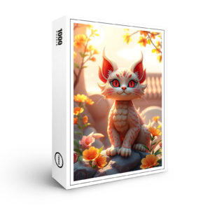 raxxa Premium-Puzzle: Ladon the Dragon Cat