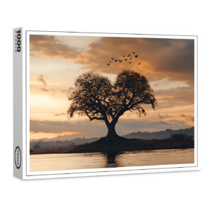 raxxa Premium-Puzzle: Majestätischer Liebes Baum