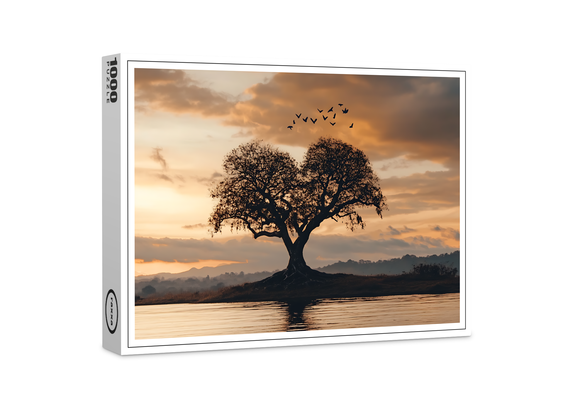 raxxa Premium-Puzzle: Majestätischer Liebes Baum