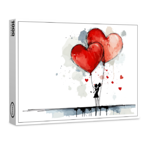 raxxa Premium-Puzzle: Liebesballons
