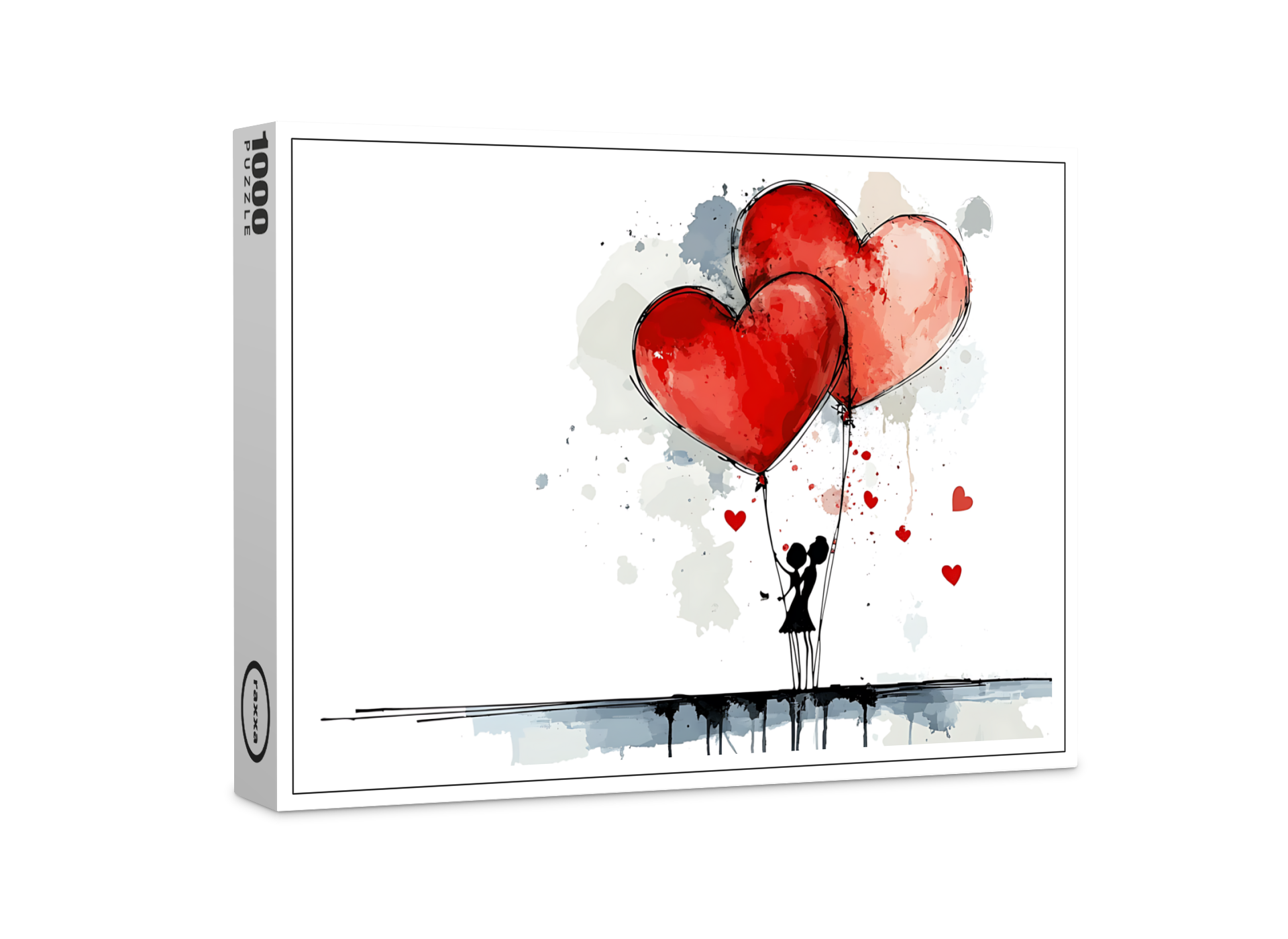 raxxa Premium-Puzzle: Liebesballons