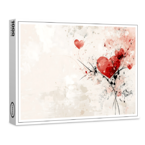 raxxa Premium-Puzzle: Herzliebe