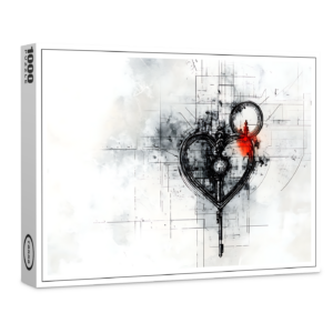 raxxa Premium-Puzzle: Herzilein