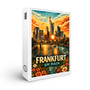 raxxa Premium-Puzzle: Skyline Frankfurt am Main