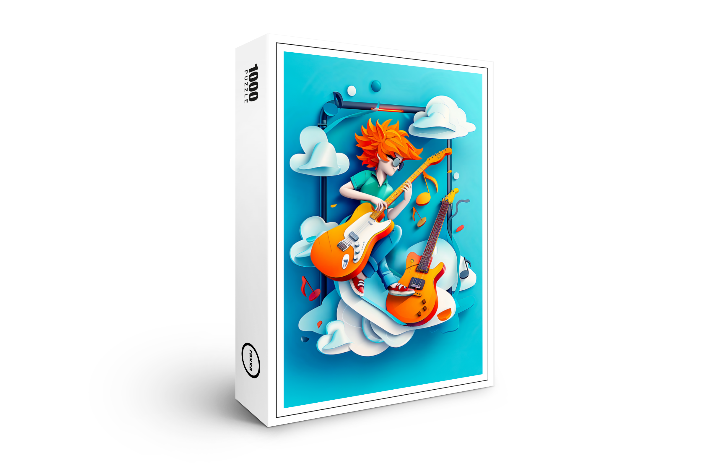 raxxa Premium-Puzzle: Future Rockstar Dream for Kids