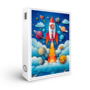 raxxa Premium-Puzzle: Future Astronaut Dream for Kids