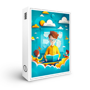 raxxa Premium-Puzzle: Future Teacher Dream for Kids