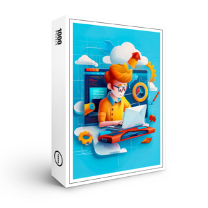 raxxa Premium-Puzzle: Future Engineer Dream for Kids