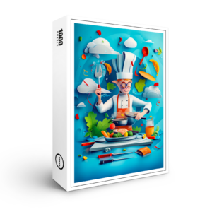 raxxa Premium-Puzzle: Future Star Chef Dream for Kids