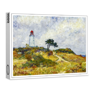 raxxa Premium-Puzzle: Impressionist Coastline on Hiddensee Island at Sunset