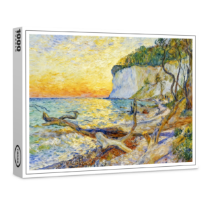 raxxa Premium-Puzzle: Impressionist Cliffs on Ruegen Island with Baltic Shoreline