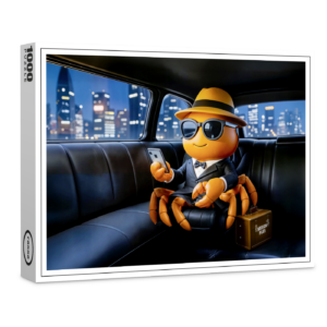 raxxa Premium-Puzzle: Spy Crab Riding In Stretch Limo Mission