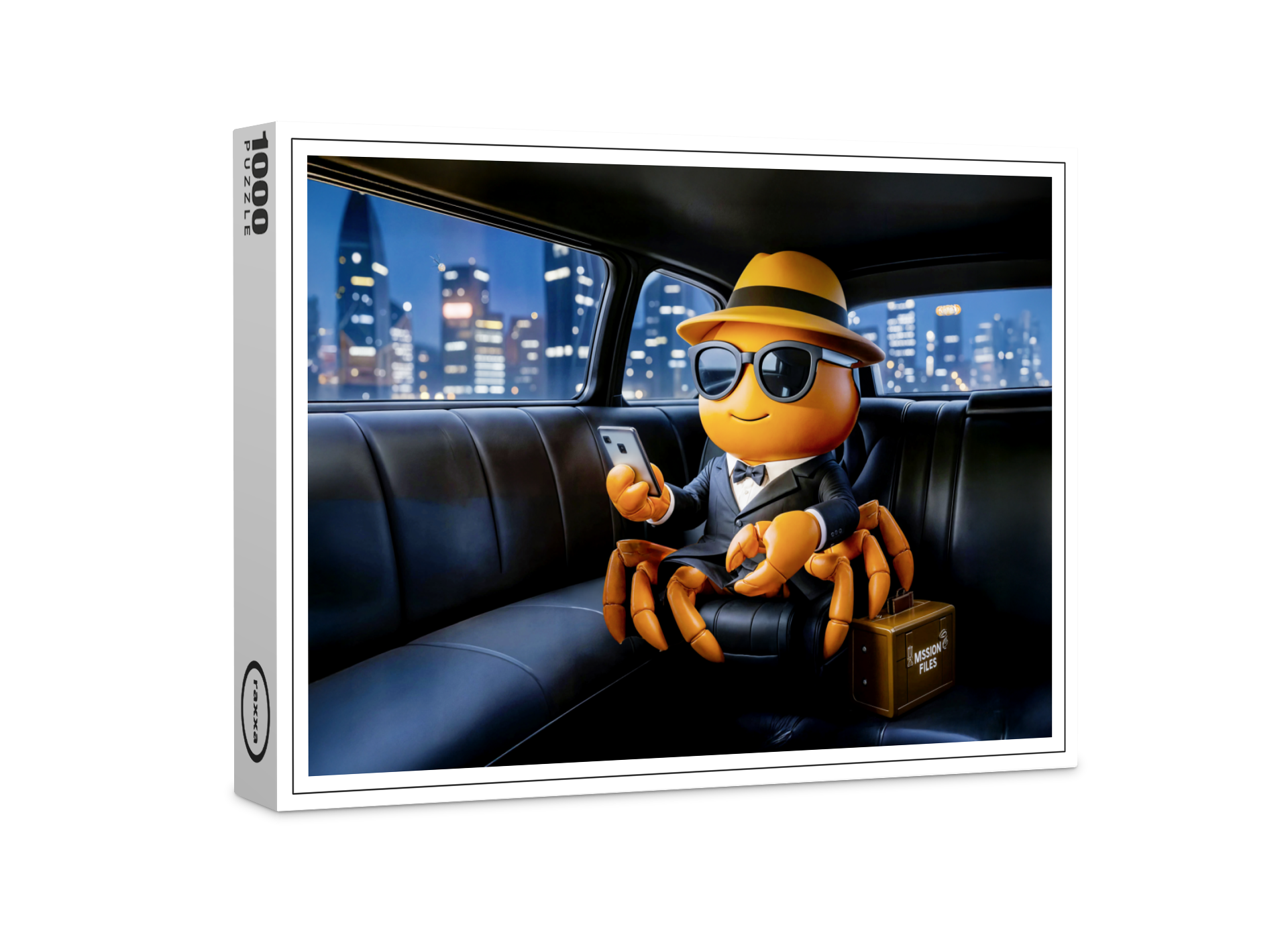 raxxa Premium-Puzzle: Spy Crab Riding In Stretch Limo Mission