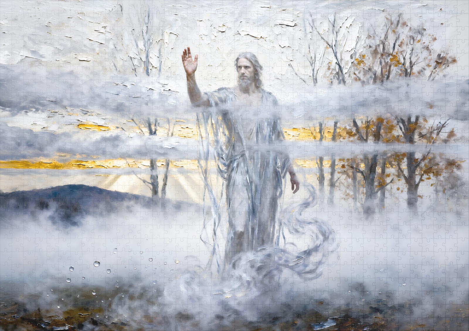 raxxa Premium-Puzzle: Kaikias God of the Northeast Wind and Mist from Greek Mythology - Imagen 2