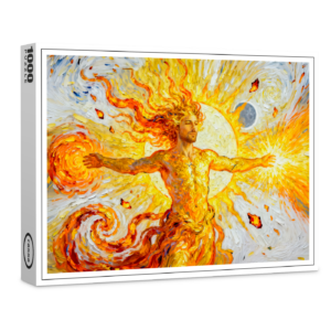 raxxa Premium-Puzzle: Helios God of the Sun from Greek Mythology