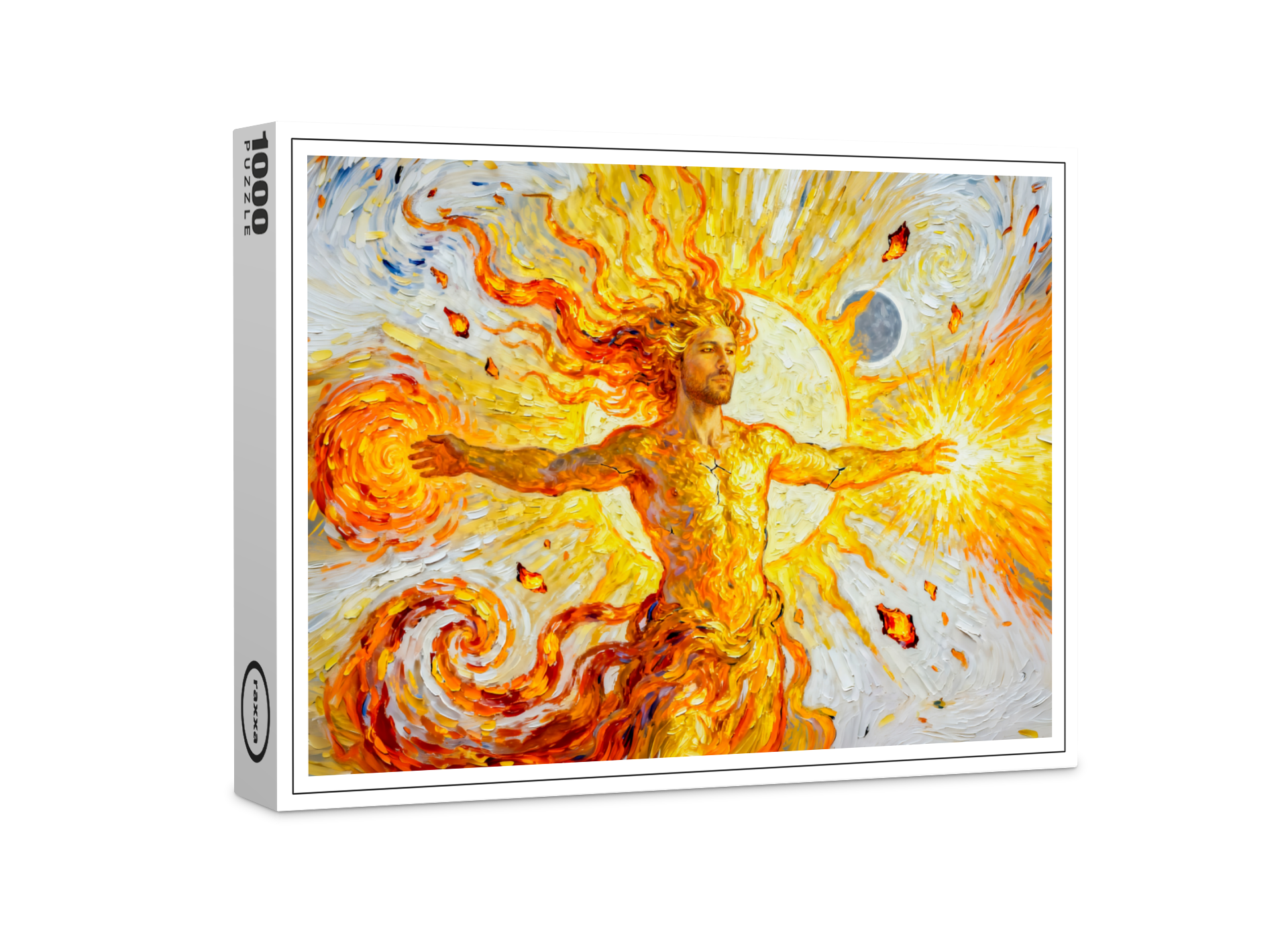 raxxa Premium-Puzzle: Helios God of the Sun from Greek Mythology