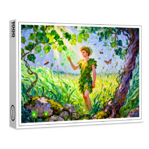 raxxa Premium-Puzzle: Aristaeus God of Agriculture and Nature from Greek Mythology