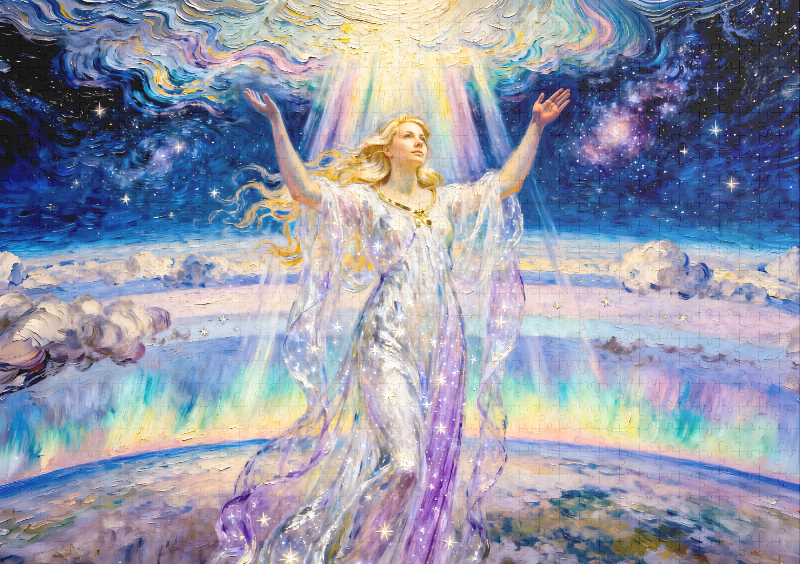 raxxa Premium-Puzzle: Eos Goddess of the Dawn and Heavenly Light from Greek Mythology – Bild 2
