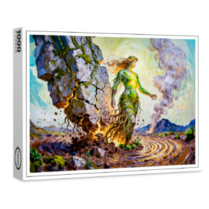 raxxa Premium-Puzzle: Gaia Goddess of Earth from Greek Mythology