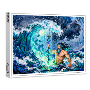 raxxa Premium-Puzzle: Poseidon God of the Sea