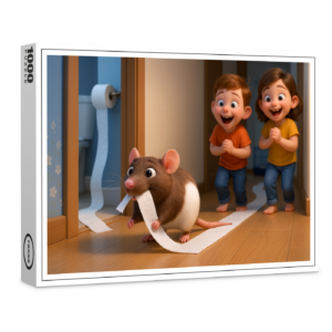 raxxa Premium-Puzzle: Ratten als Haustiere machen viel Freude - den Kindern jedenfalls