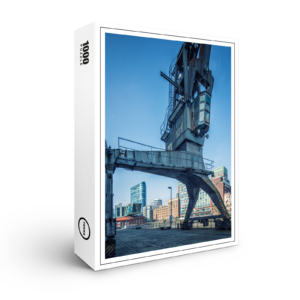raxxa Premium-Puzzle: Hafenkran