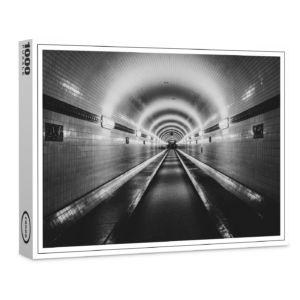 raxxa Premium-Puzzle: Alter Elbtunnel Hamburg
