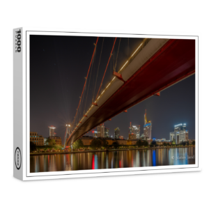 raxxa Premium-Puzzle: The red bridge