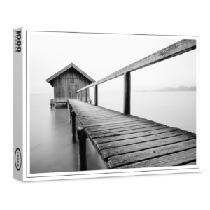 raxxa Premium-Puzzle: Das Bootshaus Fineart